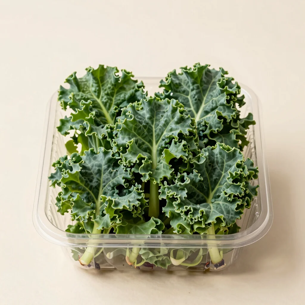 Kale Leaf Sprouts